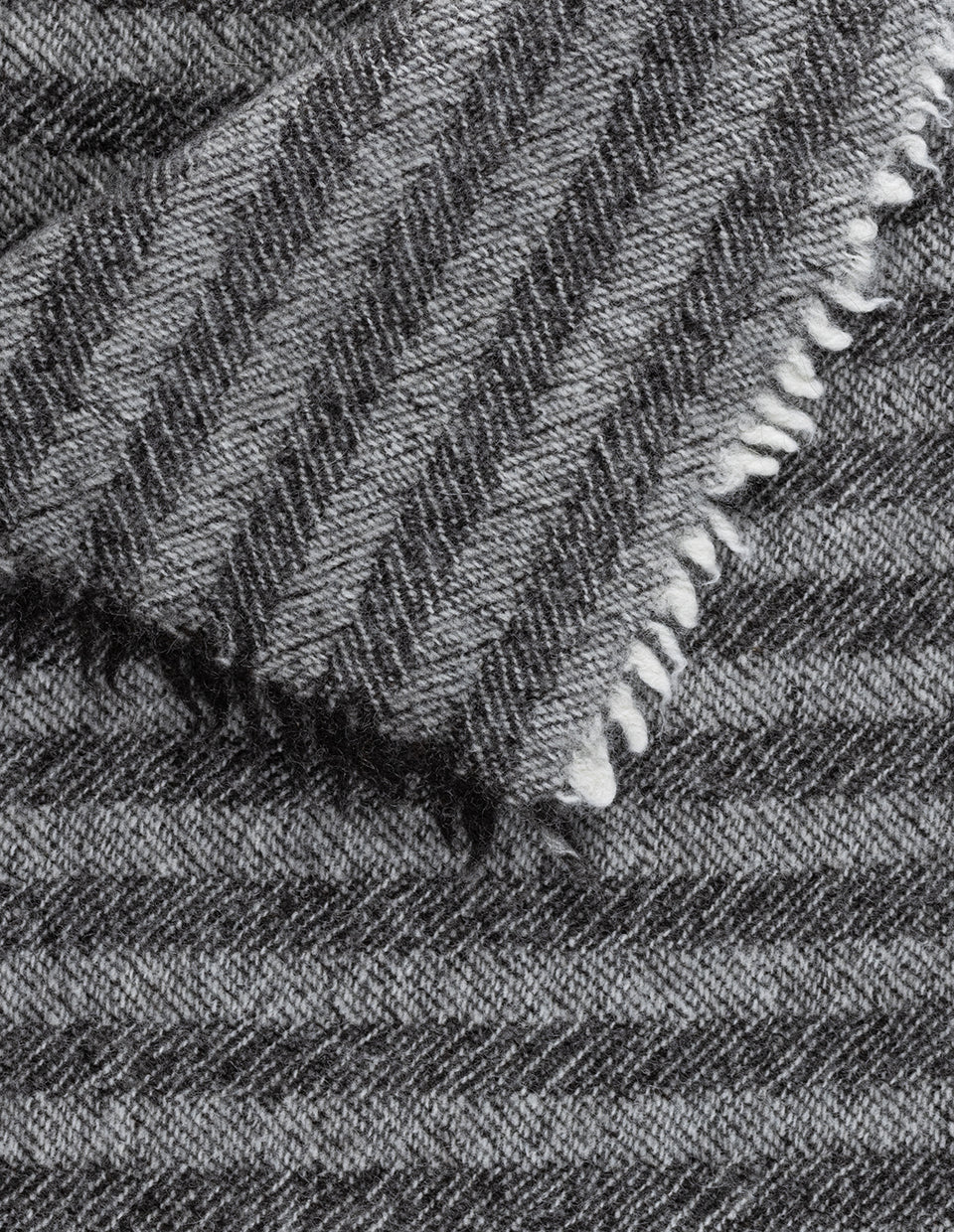 Blanket, herringbone pattern