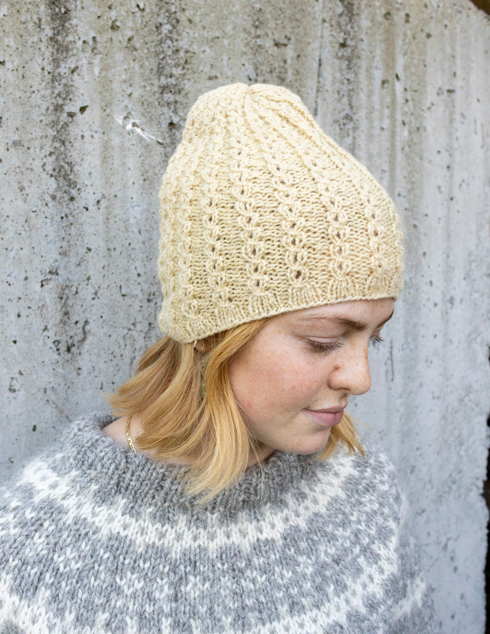Tauverk hat, knitting kit