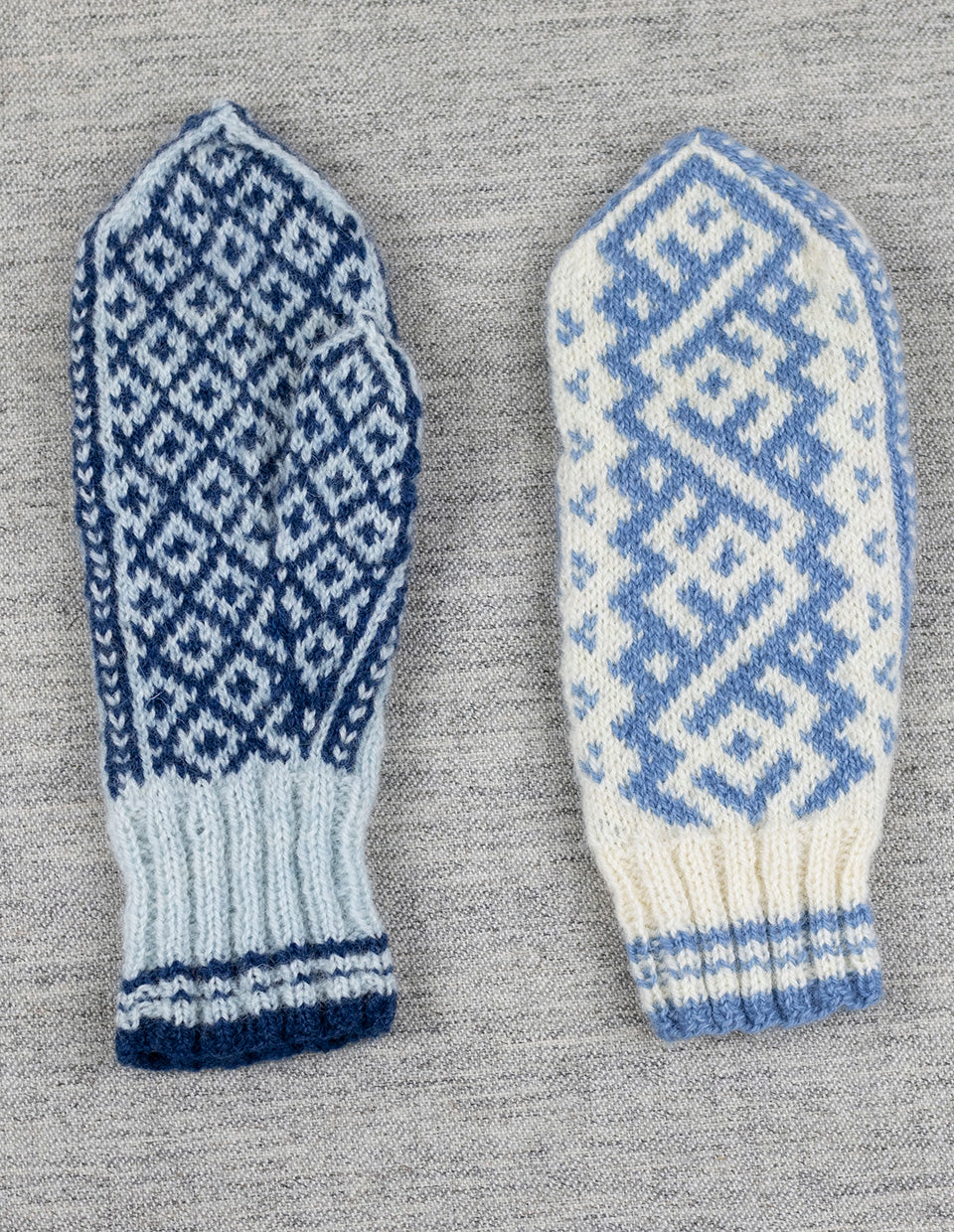 Isflak, 2-ply mitten kit – Lofoten Wool