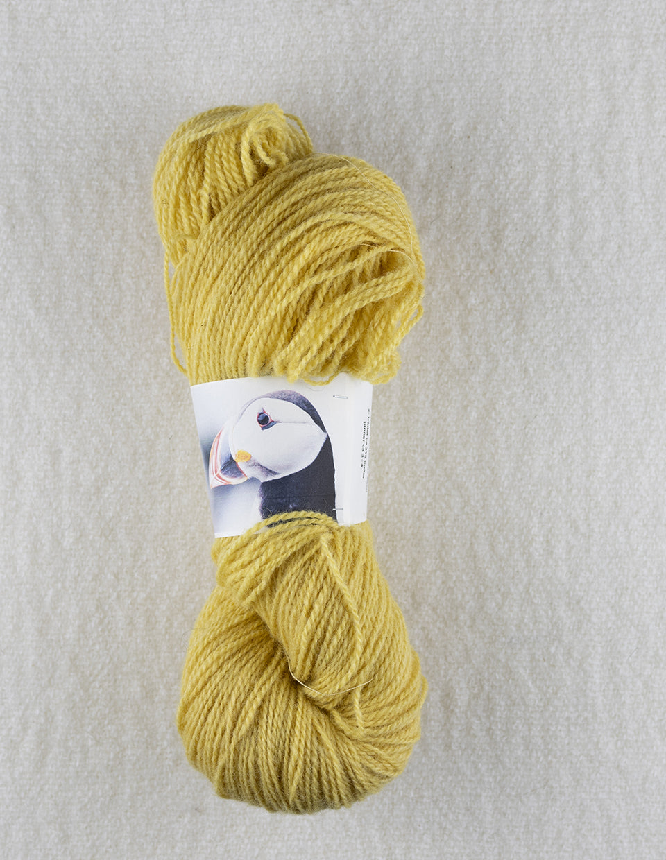 Gul Lunde 2 ply, 50/100g (Yellow Puffin) 