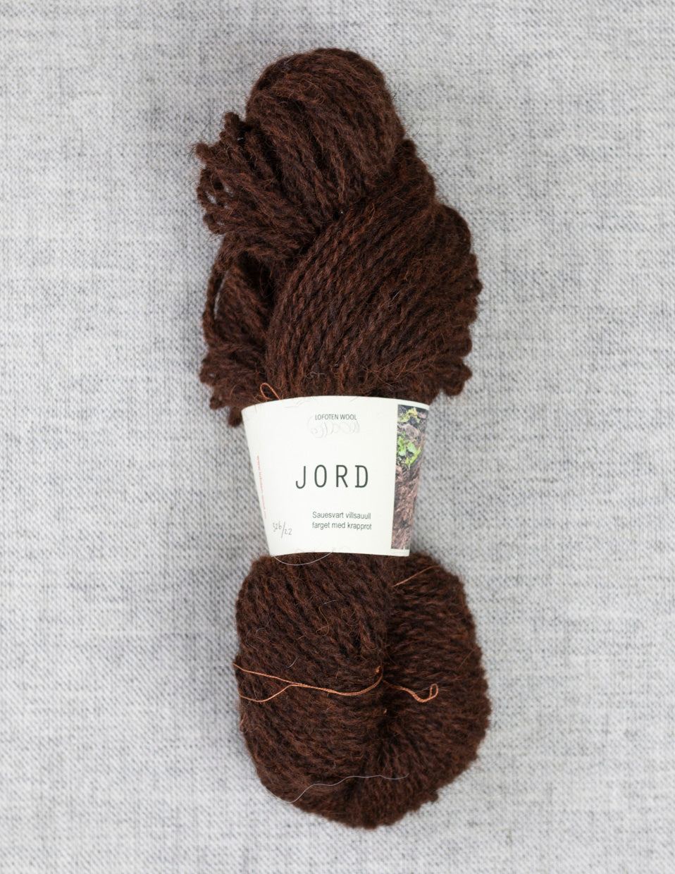 JORD, bulky plant-dyed yarn, Old Norse sheep