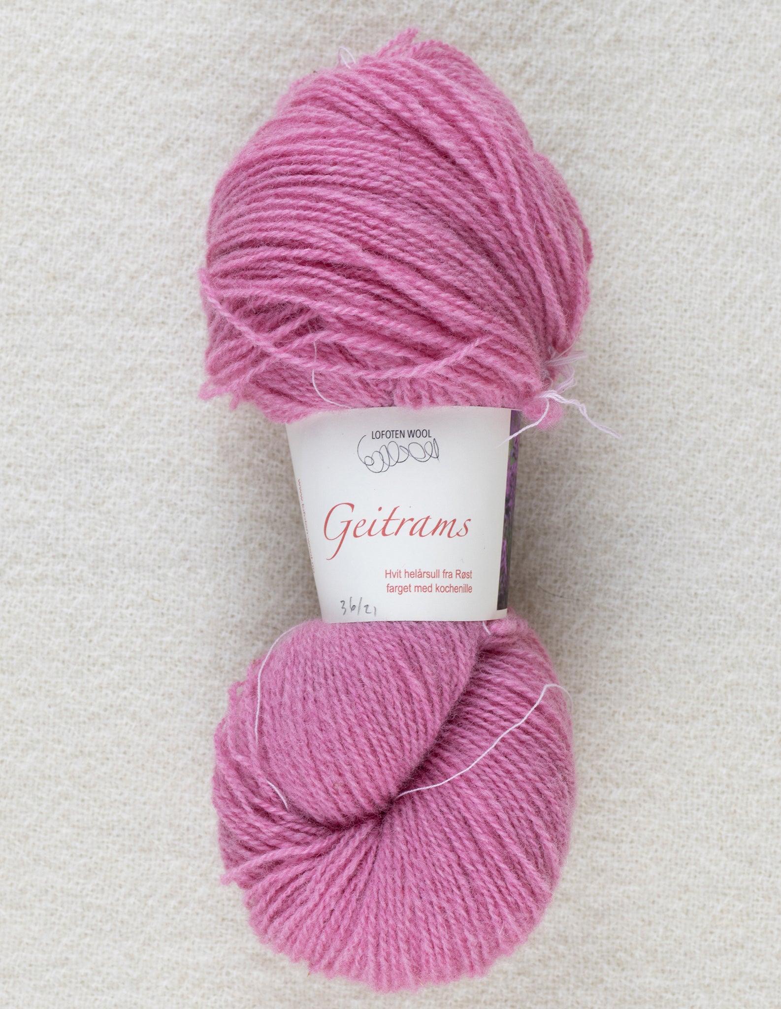 Geitrams 2 ply, 50/100g, (Fireweed)