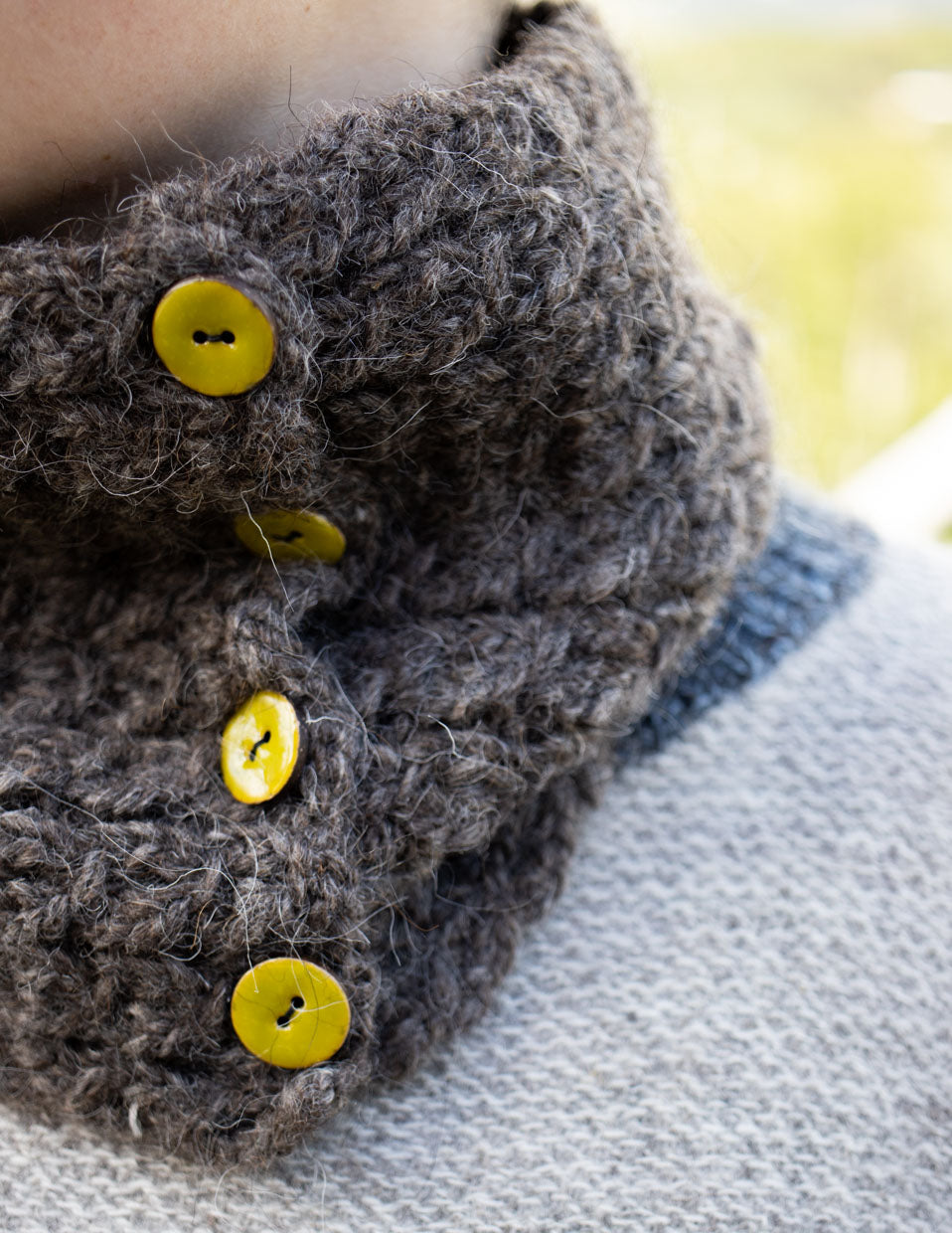 Tauverk neck warmer, knitting kit