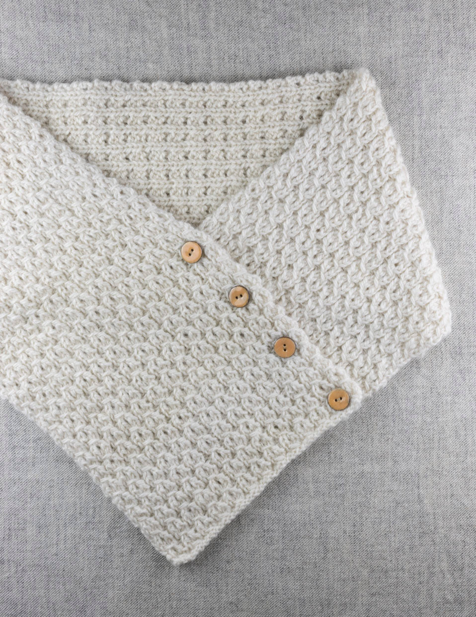Tauverk shoulder warmer, knitting kit