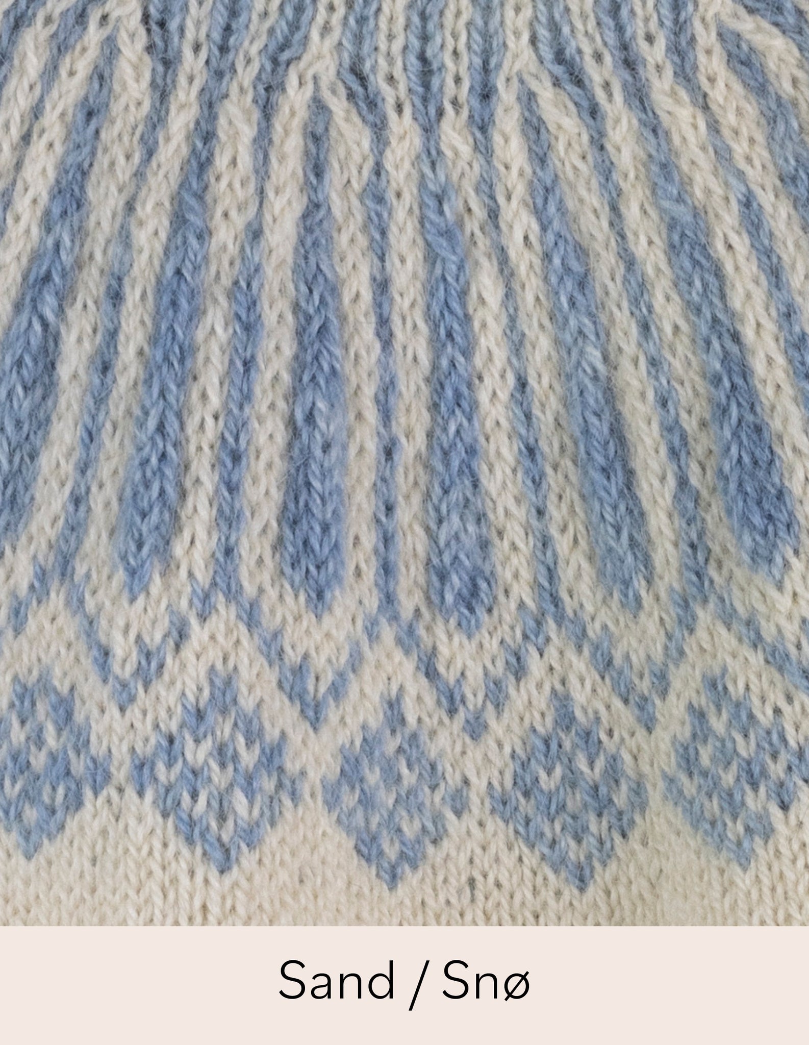 MARKUS, sweater in SAND, knitting kit